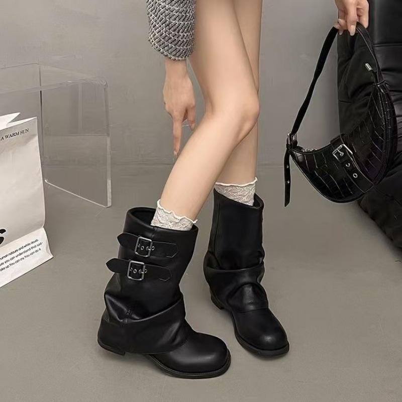 Kadın Siyah Bol Paçalı Bot Çif - No Show Sock Women incelemesi ve fiyatı