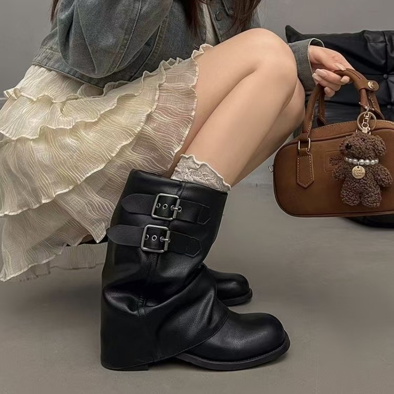 Kadın Siyah Bol Paçalı Bot Çif - No Show Sock Women incelemesi ve fiyatı